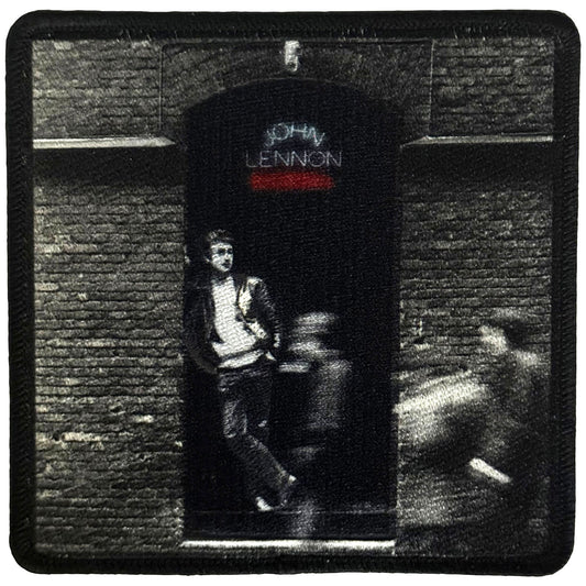 John Lennon Rock 'n' Roll Album Woven Patch Front