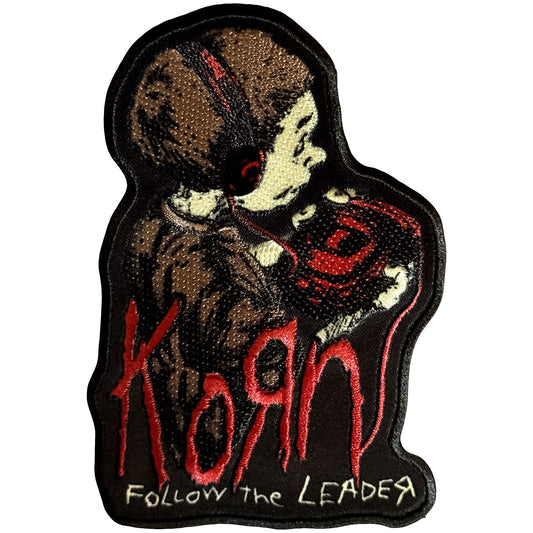 Korn Follow The Leader Woven Patch Front