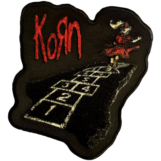 Korn Hopscotch Woven Patch Front