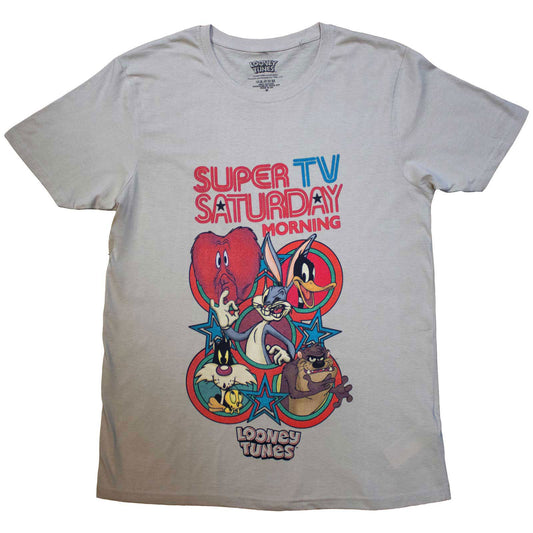 Looney Tunes Super Saturday Tv T-shirt Front