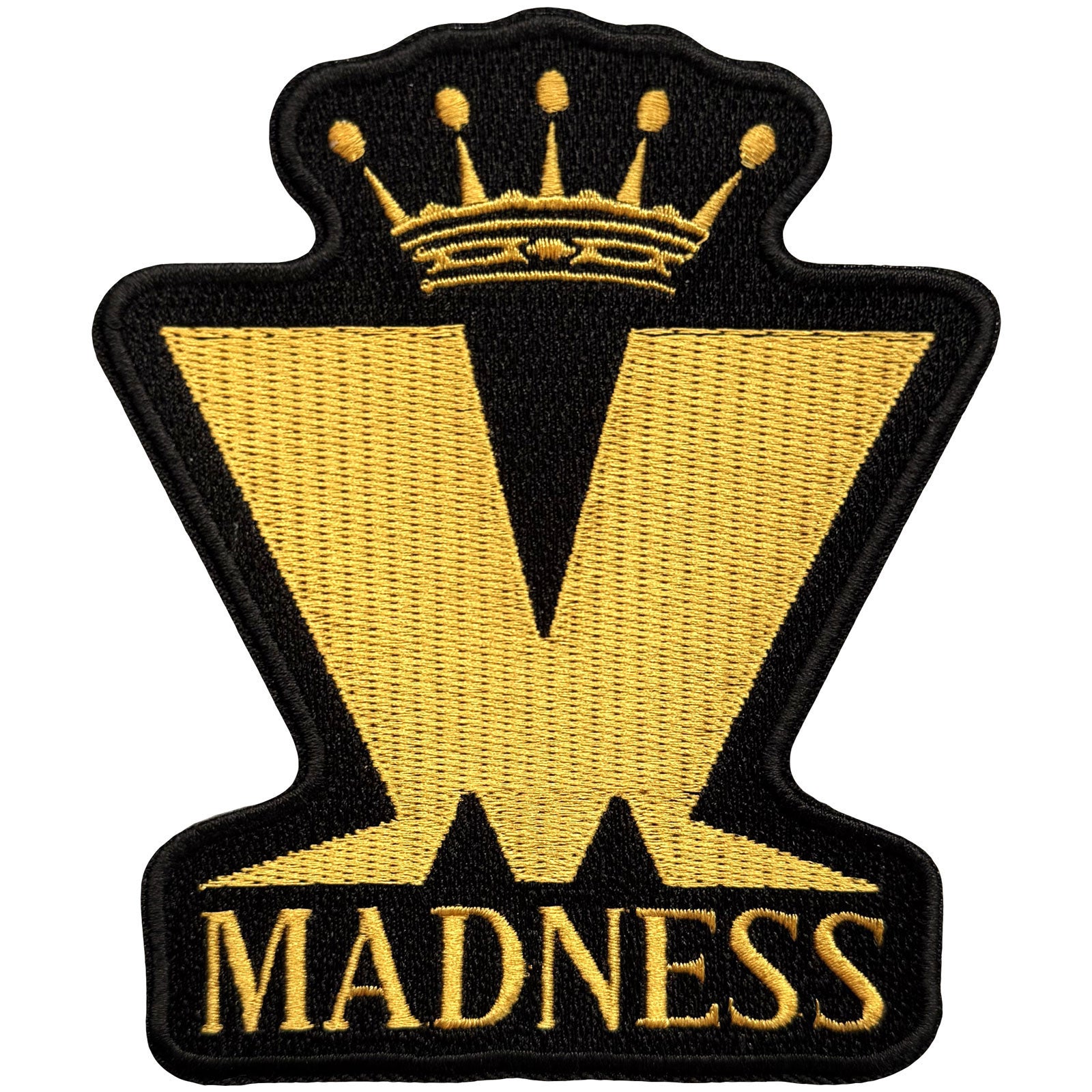 Crown & M Woven Patch