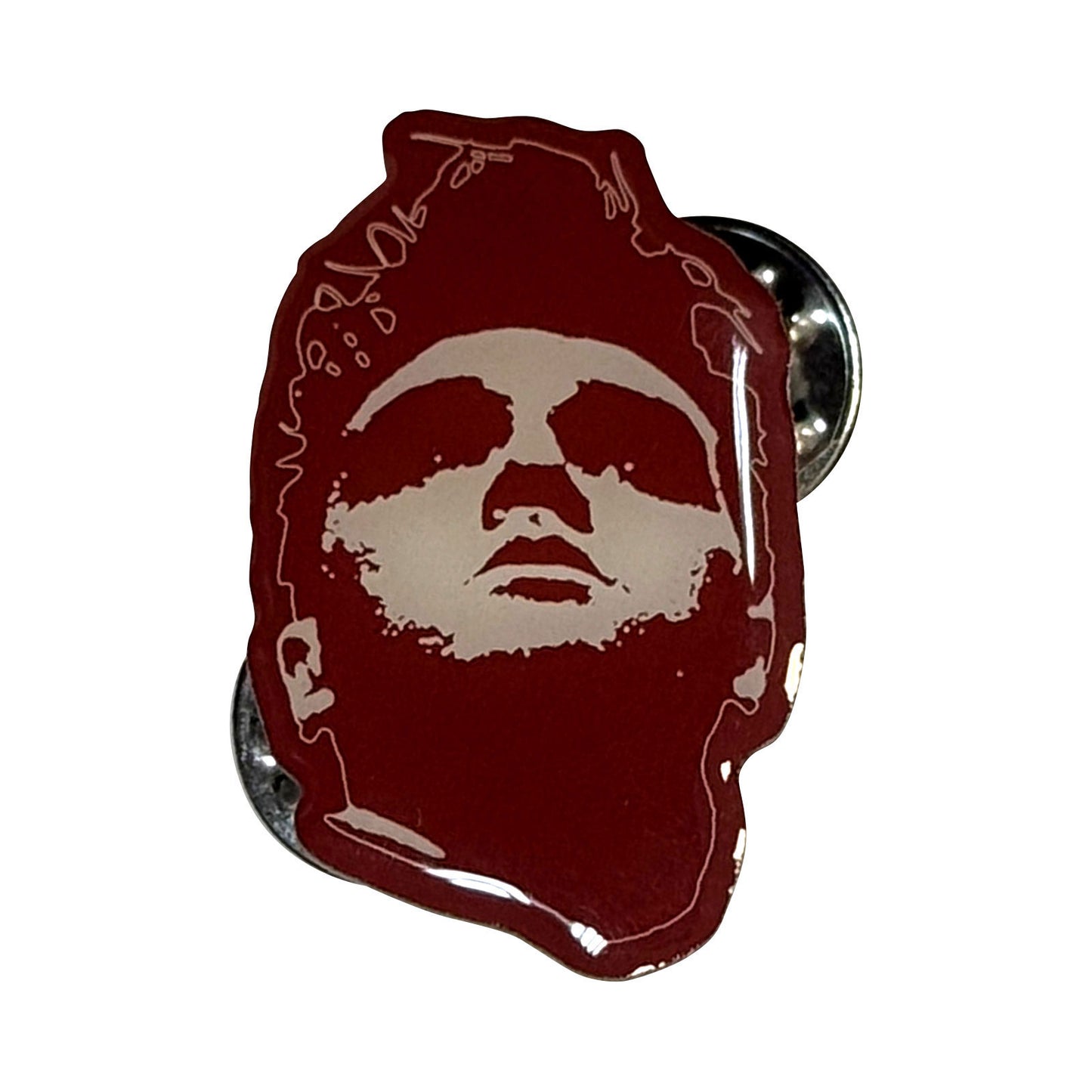 Portrait Pewter Pin Badge