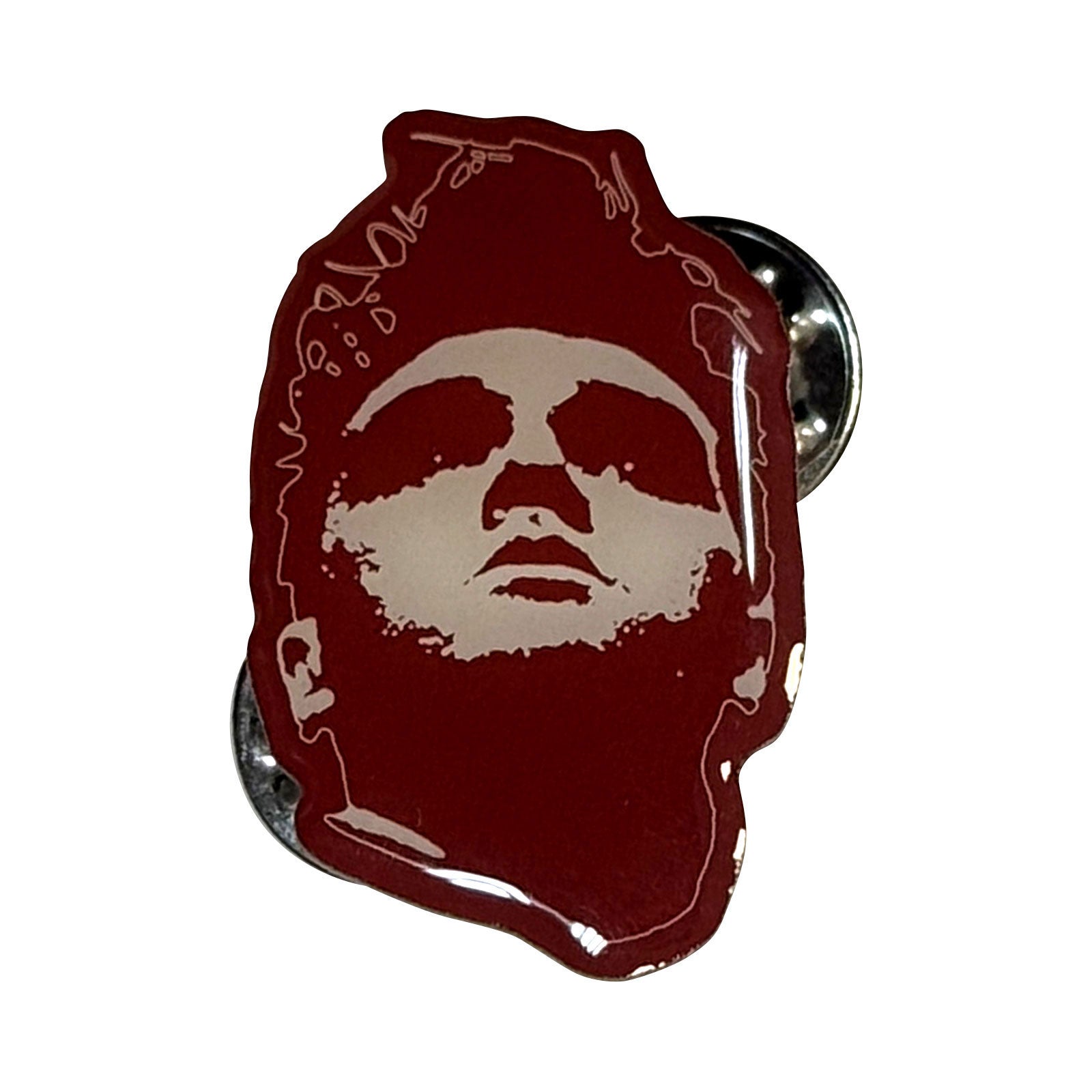 Portrait Pewter Pin Badge