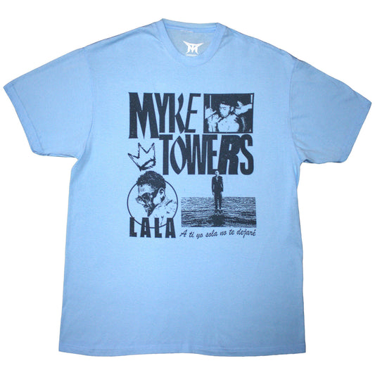 Myke Towers Lala Crown T-shirt Front