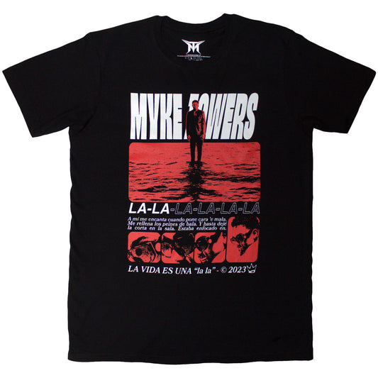 Myke Towers La Vida T-shirt Front