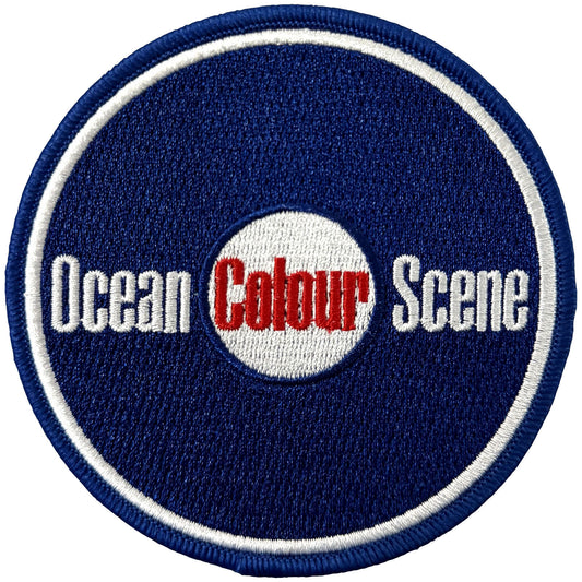 Ocean Colour Scene Classic Logo Woven Patch Front
