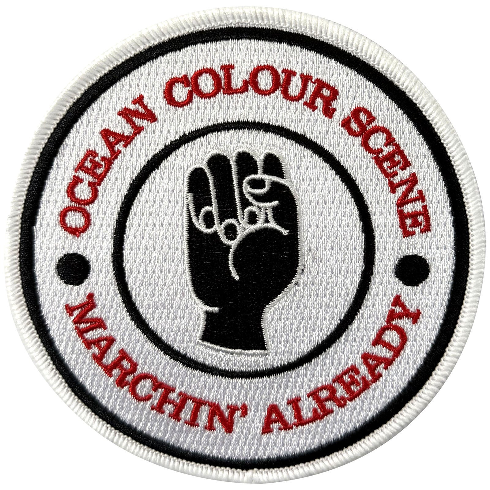 Marchin' Fist Woven Patch