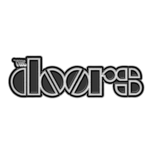Doobie Brothers Logo Pewter Pin Badge Front