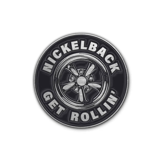 Nickelback Nickelback Get Rollin' Pewter Pin Badge