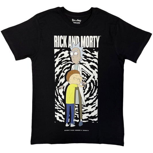 Rick And Morty Hug T-shirt Front