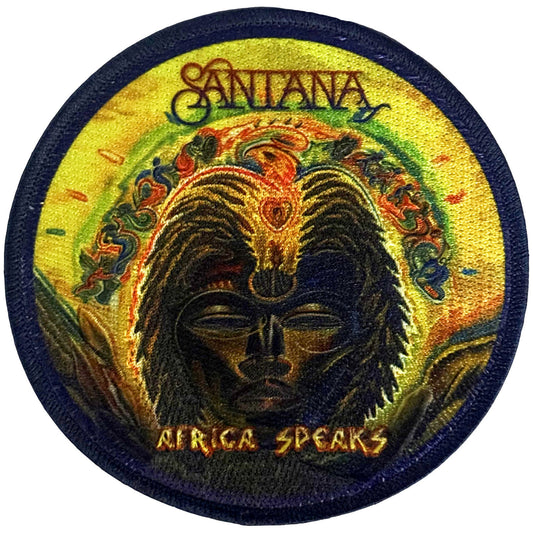 Santana Africa Speaks Woven Patch Front
