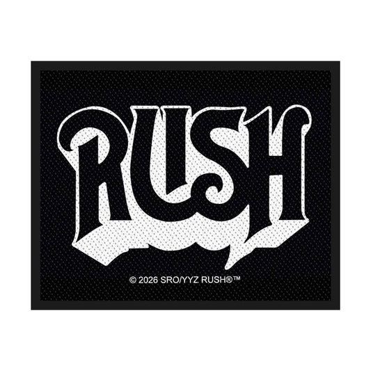 Rush Logo Woven Patch Front
