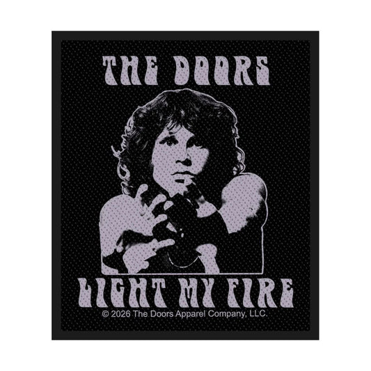 Doobie Brothers Light My Fire Woven Patch Front