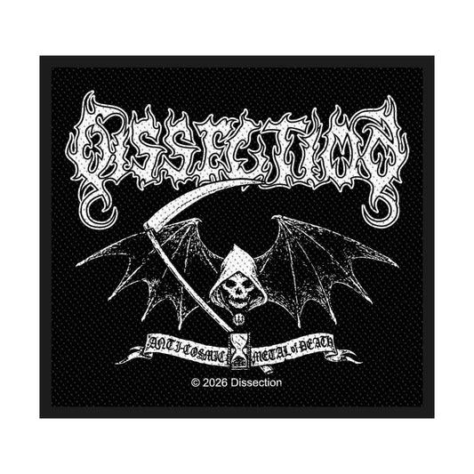 Dissection Reaper Woven Patch Front