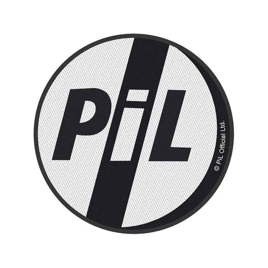 Public Image Ltd Logo Woven Patch Front
