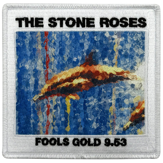 Stone Roses Fools Gold Woven Patch Front