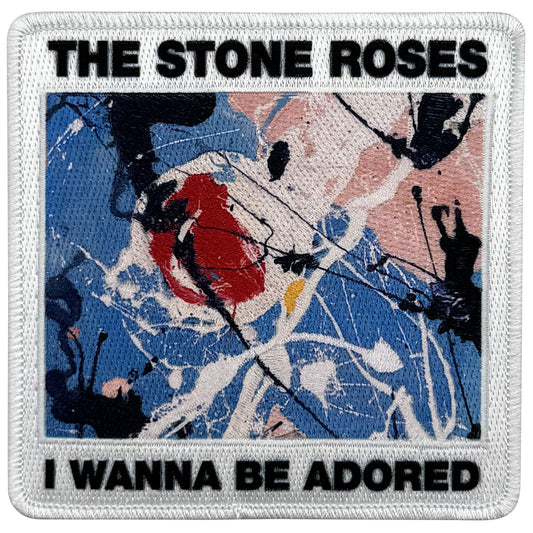 Stone Roses Adored Woven Patch Front