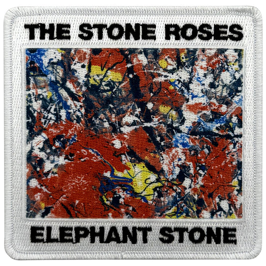 Stone Roses Elephant Stone Woven Patch Front