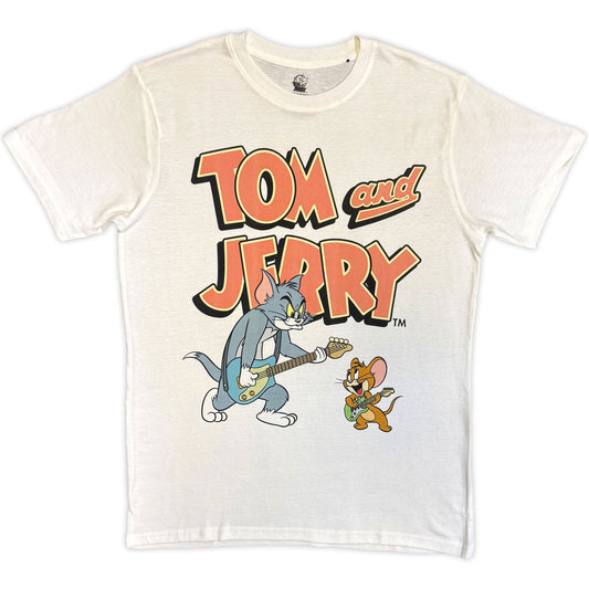 Tom & Jerry Tom & Jerry Playing Guitar T-shirt