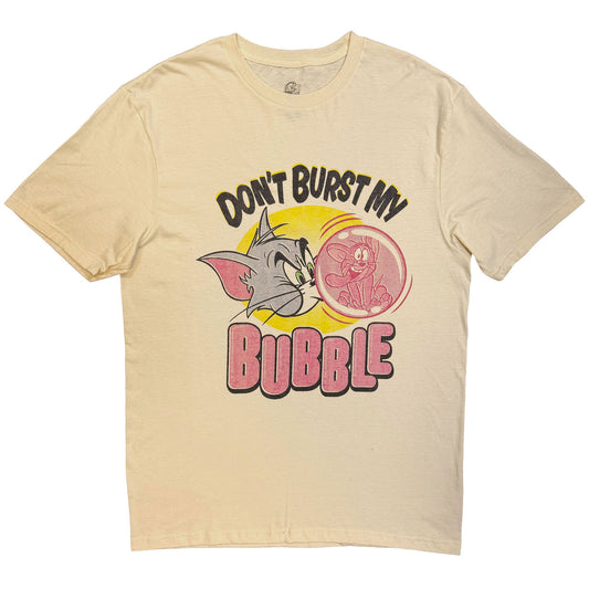 Tom & Jerry Tom & Jerry Don't Burst My Bubble T-shirt