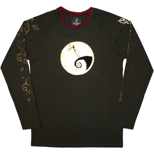 Nightmare Before Christmas Spiral Hill Long Sleeve Front