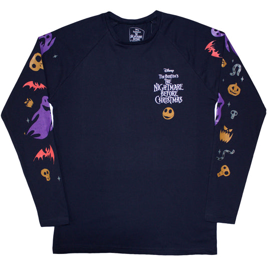 Nightmare Before Christmas Ghouls Long Sleeve Front