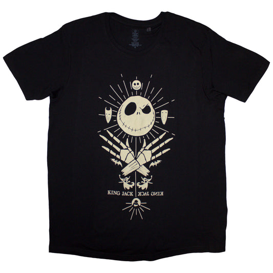 Nightmare Before Christmas King Jack T-shirt Front