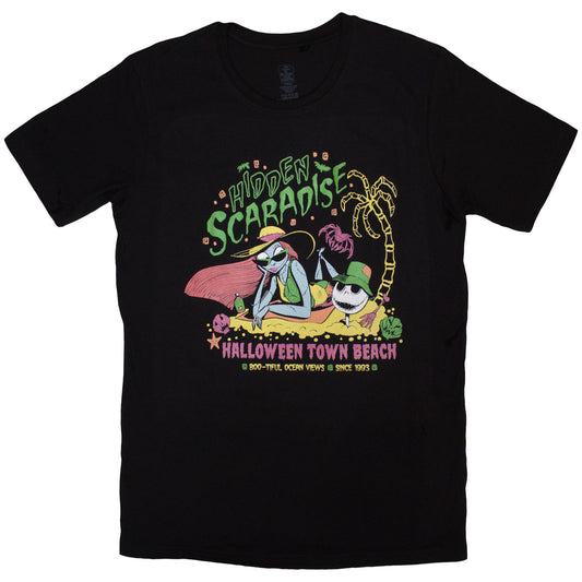 Nightmare Before Christmas Hidden Scaradise T-shirt Front