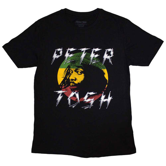 Peter Tosh Lightning Logo T-shirt Front