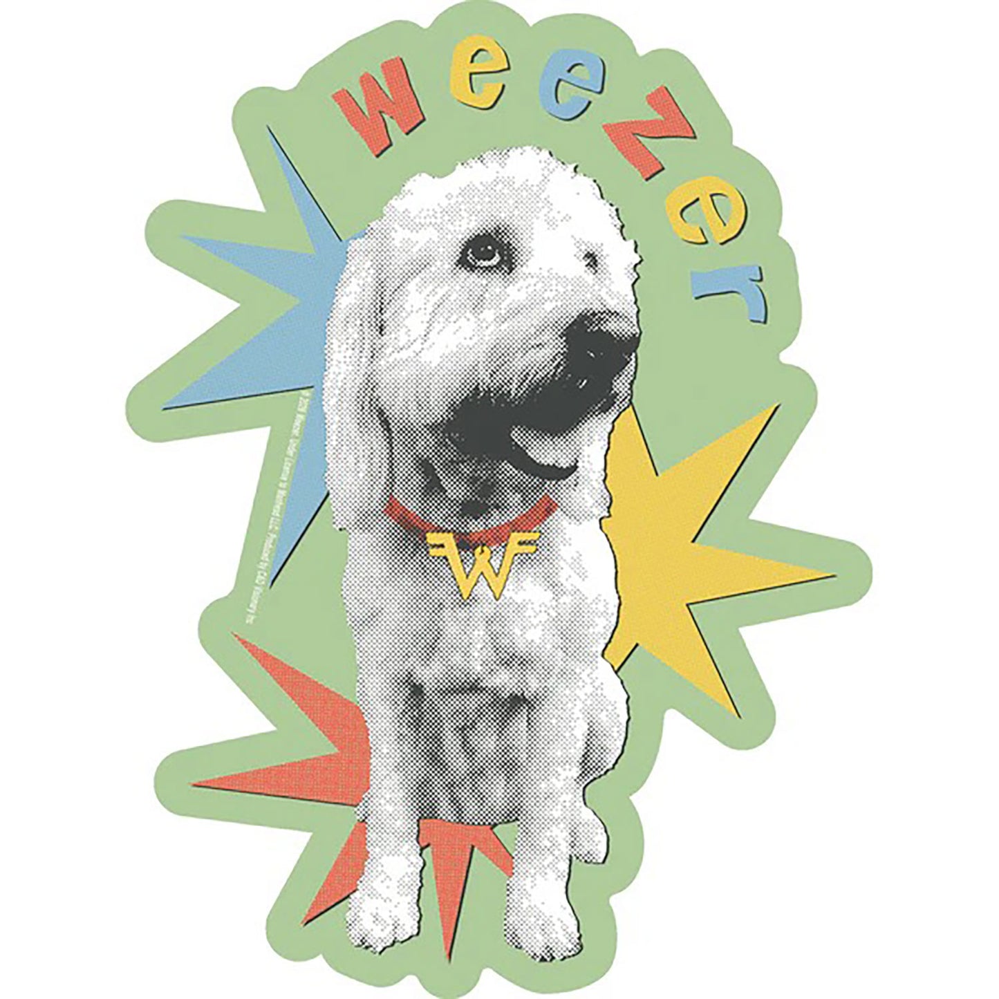 Weezer Margo Sticker Front