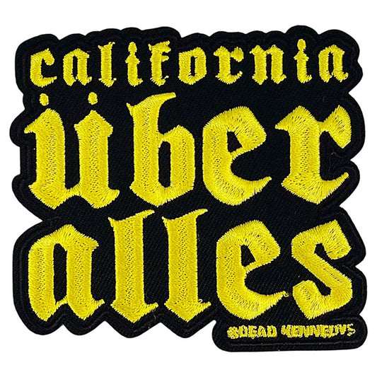 Dead Kennedys California Uber Alles Embroidered Patch Front