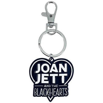 Joan Jett & the Blackhearts Heart Logo Metal Key Chain Back