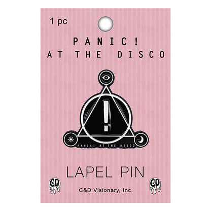 Panic! At The Disco Logo Metal Key Chain Front