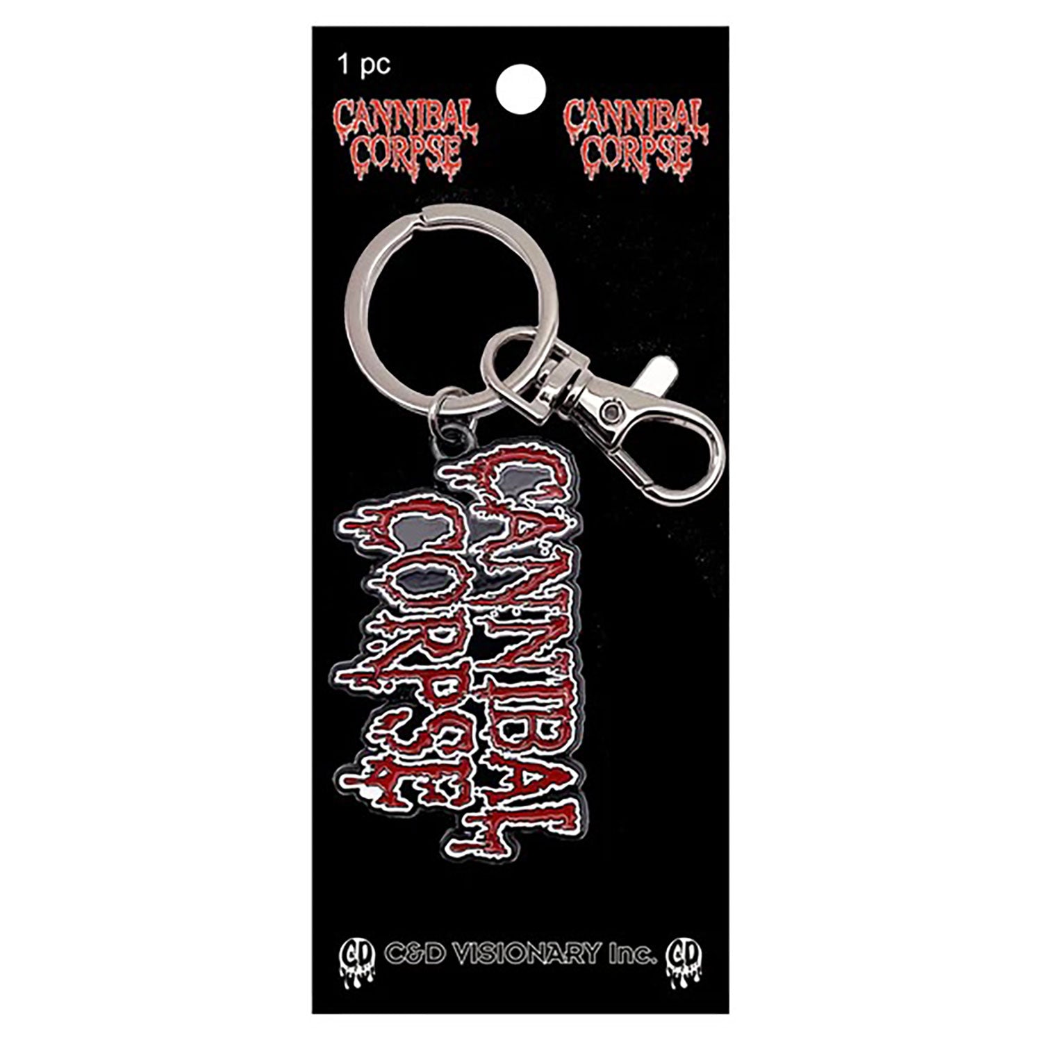 Cannibal Corpse Logo Stash Tin Front