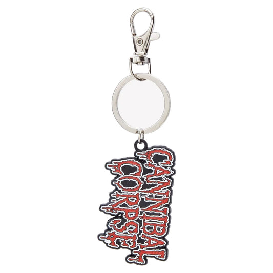 Cannibal Corpse Logo Metal Key Chain Front