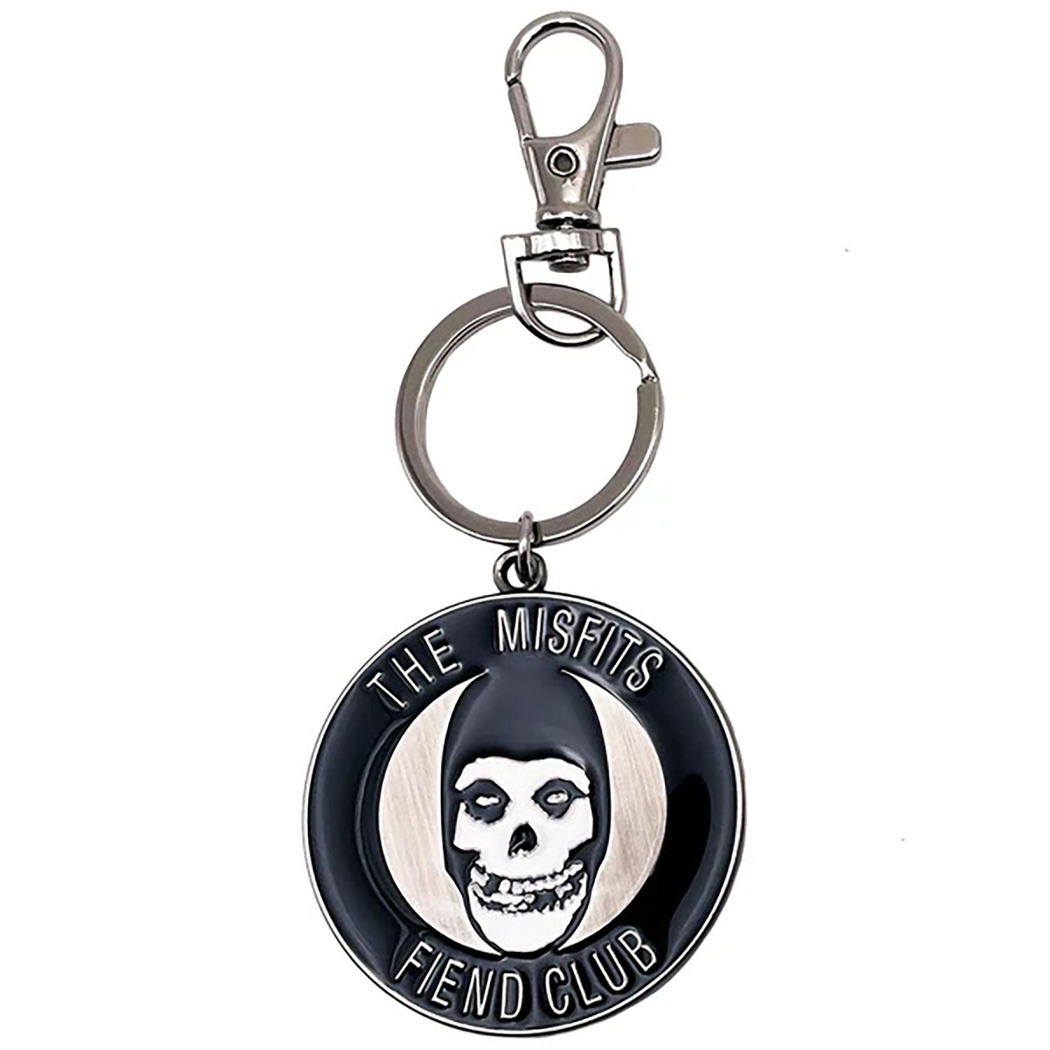 Misfits Fiend Club Metal Key Chain Back