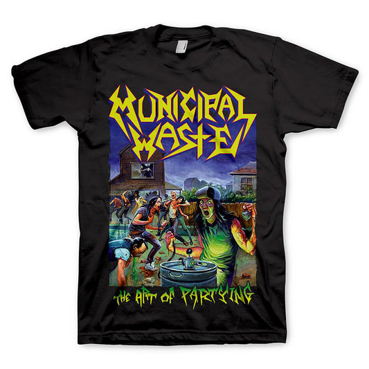 Municipal Waste Art of Partying T-shirt Front