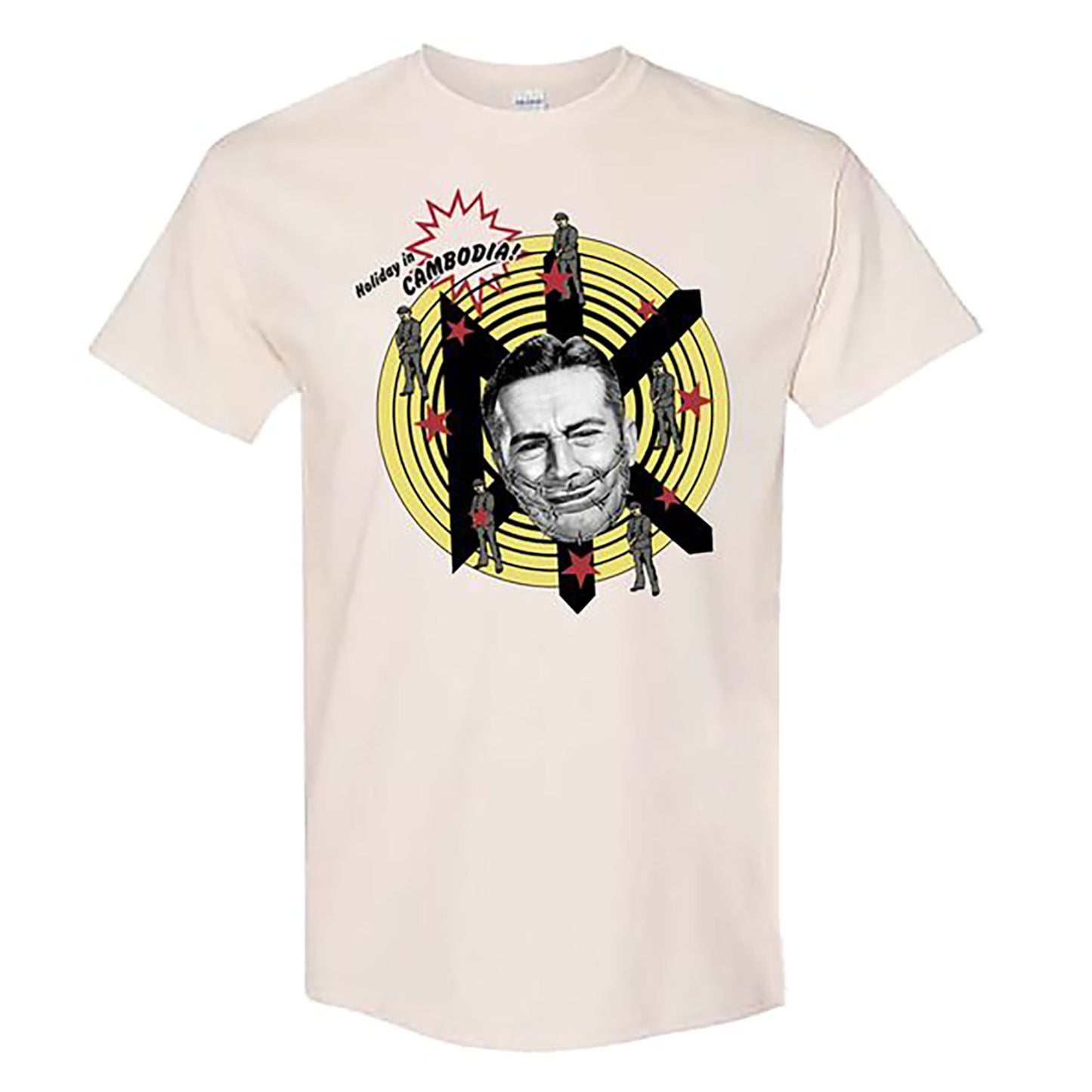 Dead Kennedys Cambodia Target T-shirt Front