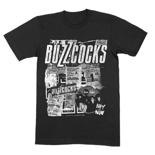 Buzzcocks Clippings T-shirt Front