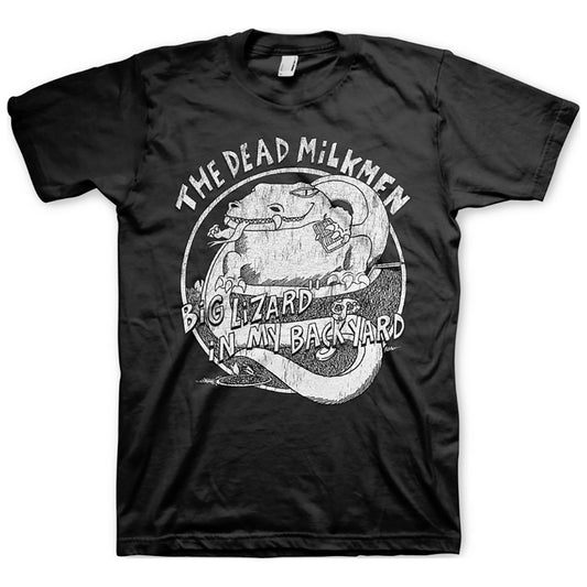 Dead Milkmen Big Lizard T-shirt Front