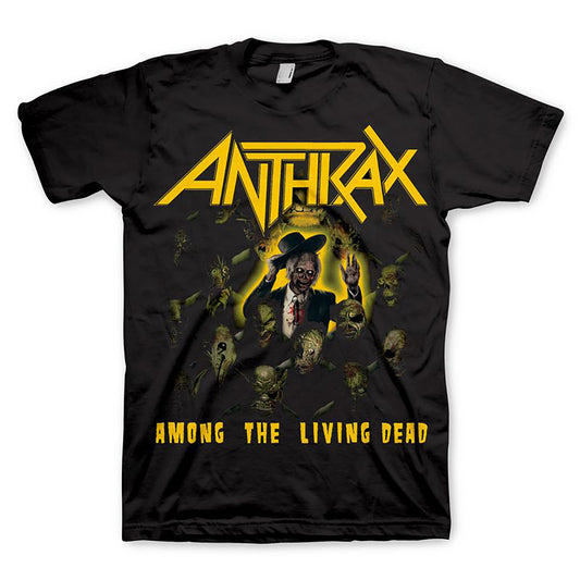 Anthrax Among The Living Dead T-shirt Front