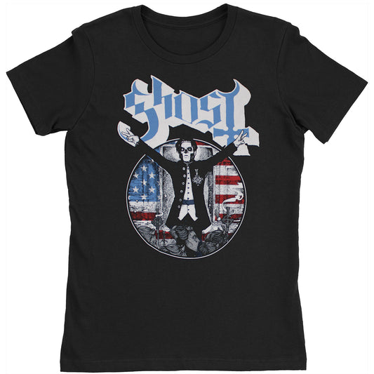 Ghost Nixon Salute T-shirt Front