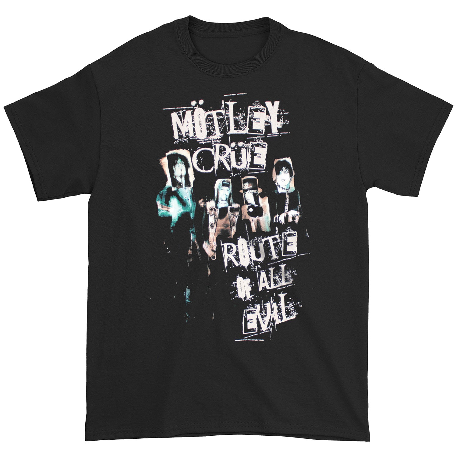 Motley Crue Route Of All Evil Tour 2006 T-shirt Front