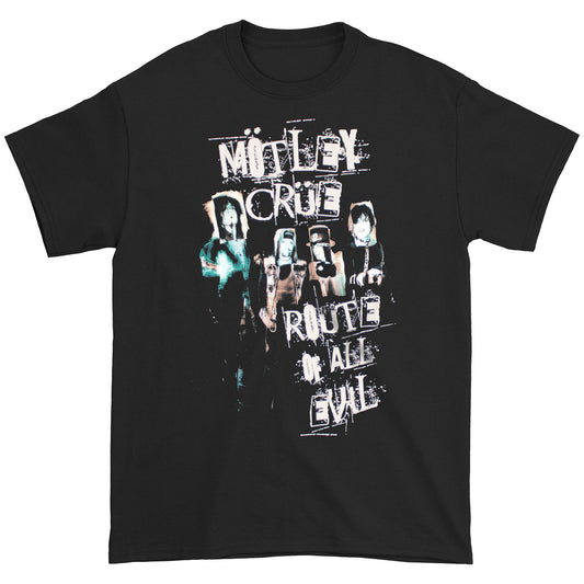 Motley Crue Route Of All Evil Tour 2006 T-shirt Front