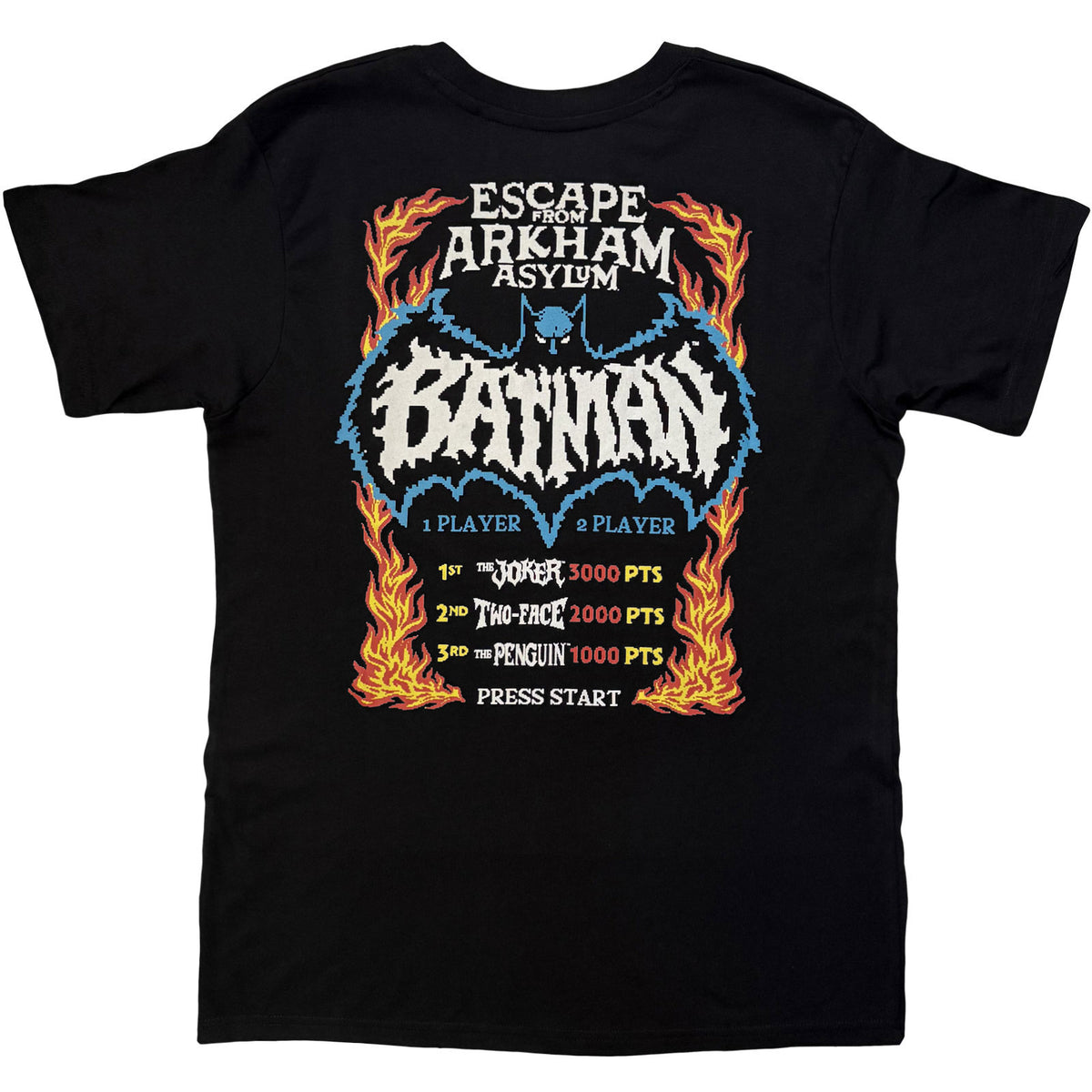 Dc Comics Batman Batman Escape From Arkham T-shirt Back