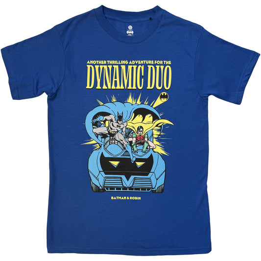 Dc Comics Batman Batman Batman & Robin Dynamic Duo T-shirt Front