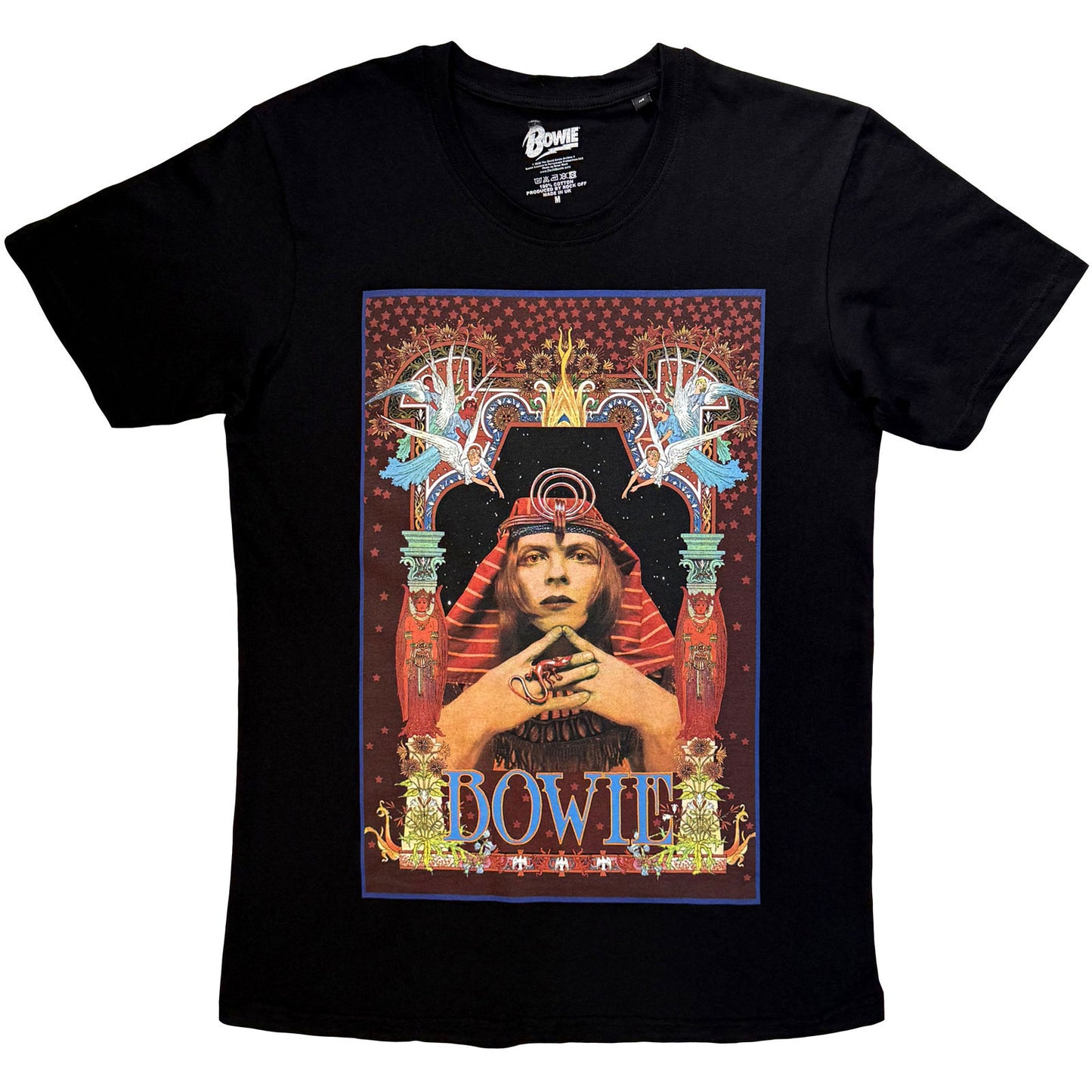 David Bowie Egyptian T-shirt Front