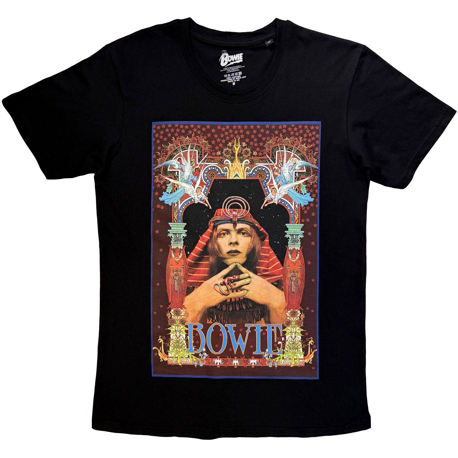 David Bowie Egyptian T-shirt Front