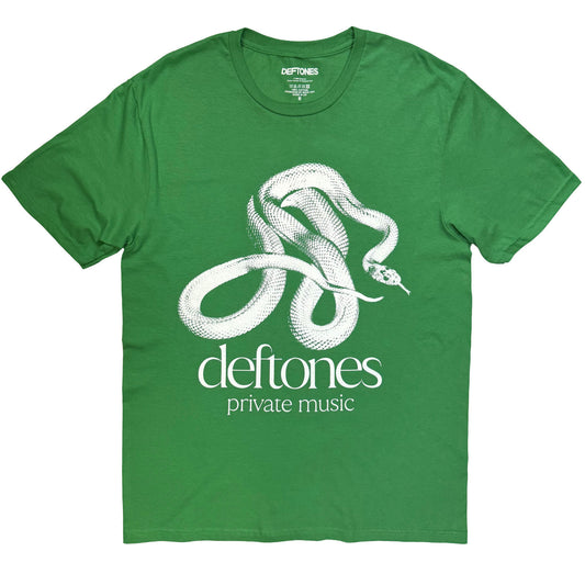 Deftones Private Music Mono T-shirt Front
