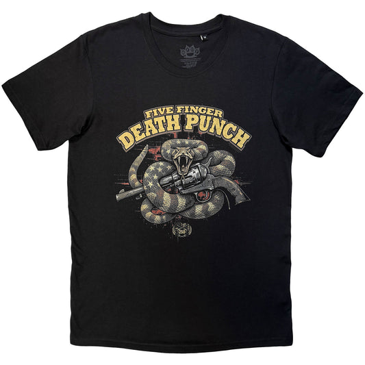 Five Finger Death Punch Rattlesnake T-shirt Front